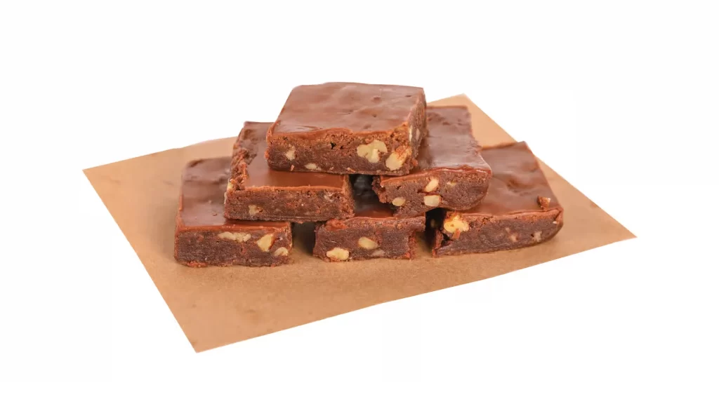 1/2 Dozen Fudge Brownies With Pecans