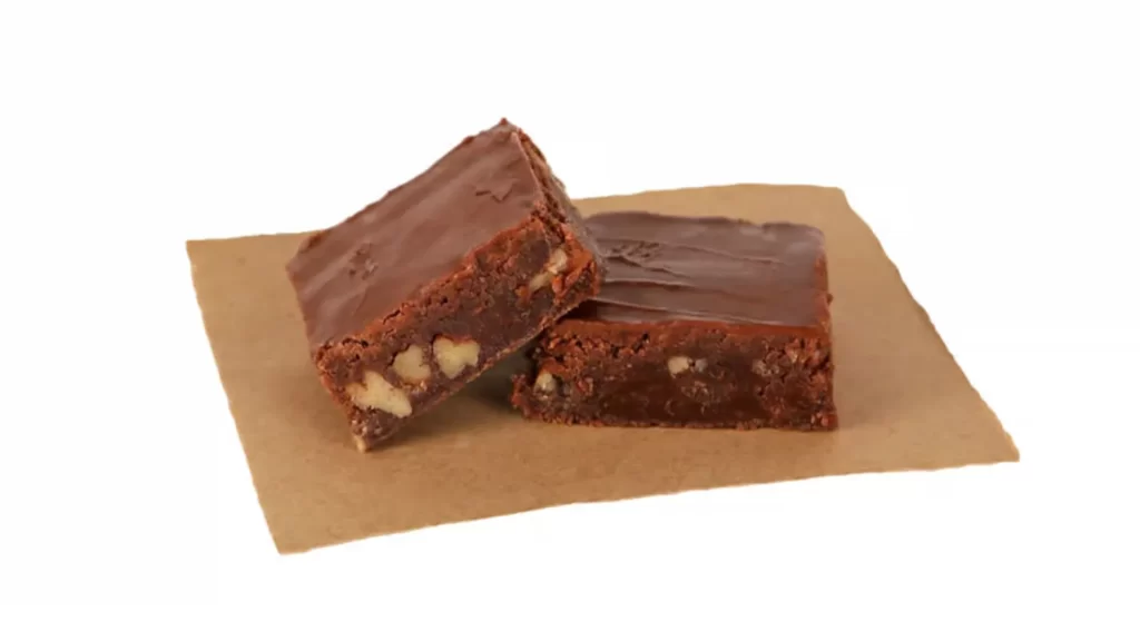 Portion Fudge Brownies With Pecans