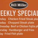Bill Miller Weekly Specials Weekly Specials