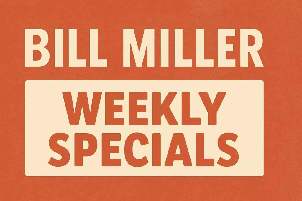 Weekly Specials