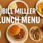 Bill Miller Lunch Menu Lunch Menu