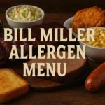 Bill Miller Allergen Menu: What You Need to Know Before You Dine Allergen
