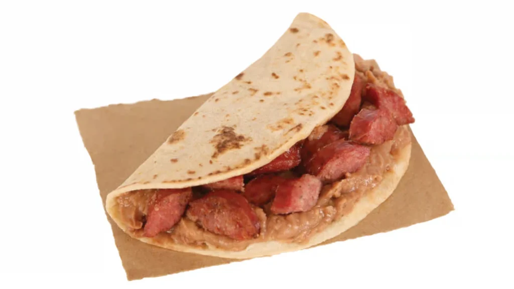Bean & Sausage Taco